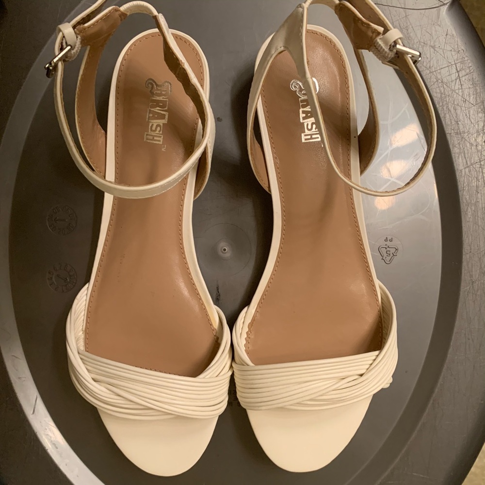 Ivory sandals